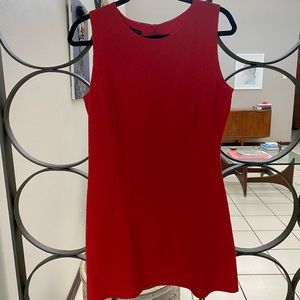 Mango short red dress